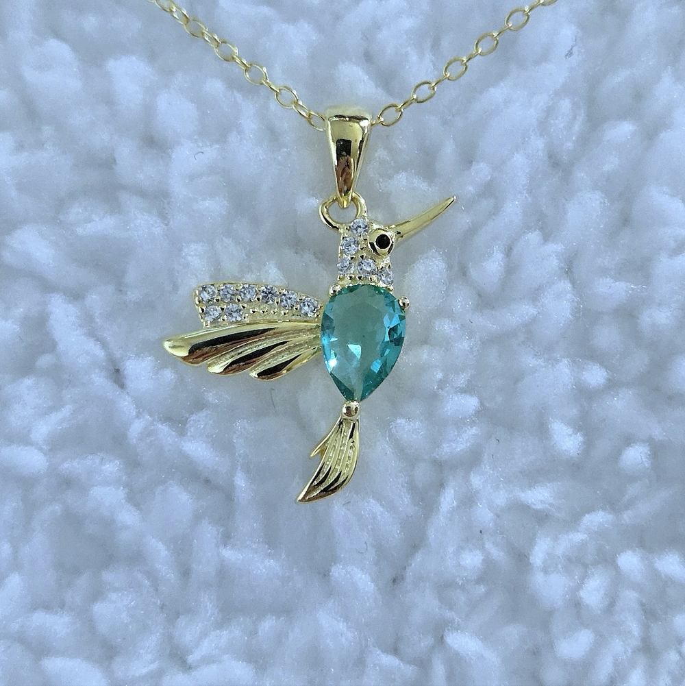 Cote d'Argent Hummingbird🪶 Pendant Necklace - NWT - Picture 13 of 16